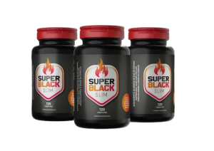 Kit 3 Emagrecedor Black Slim